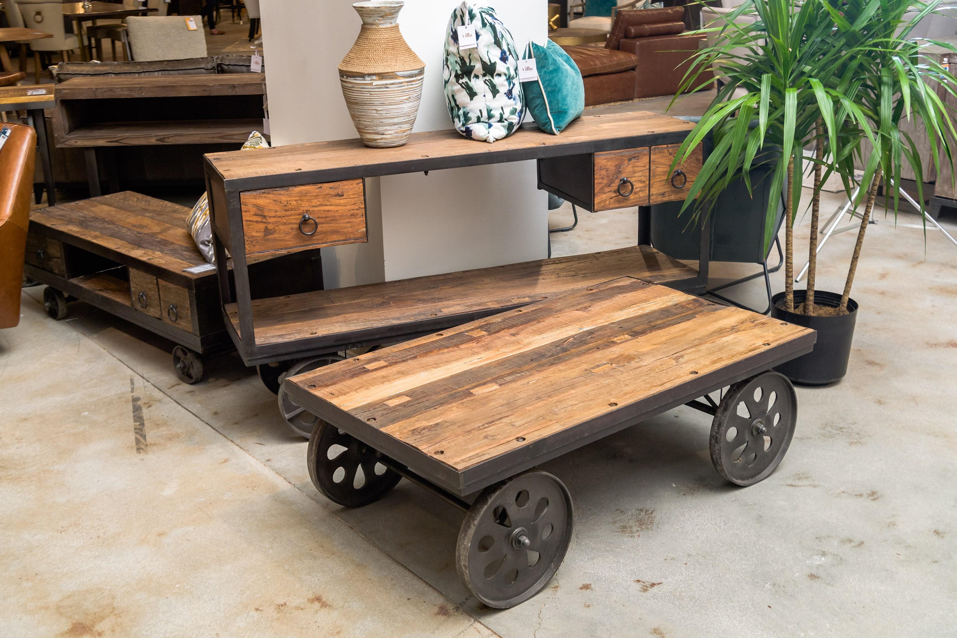 Ferrer Wheel Coffee Table